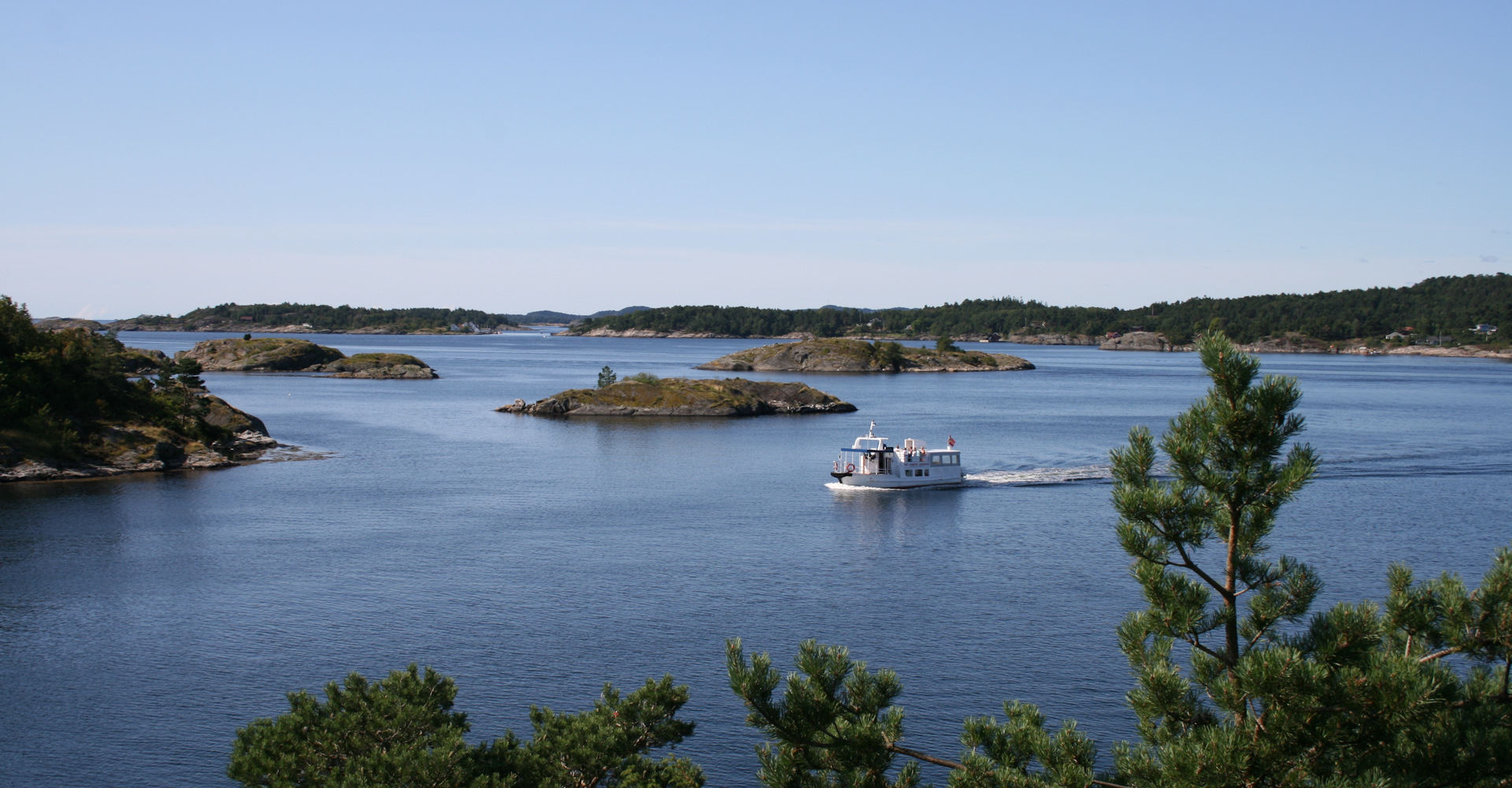 Langs Sørlandets skjærgårder