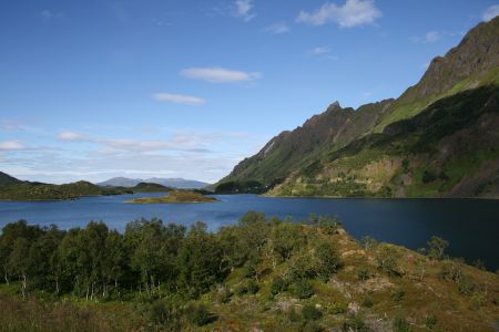 Ytterfjorden med utsikt retning Stokmarknes