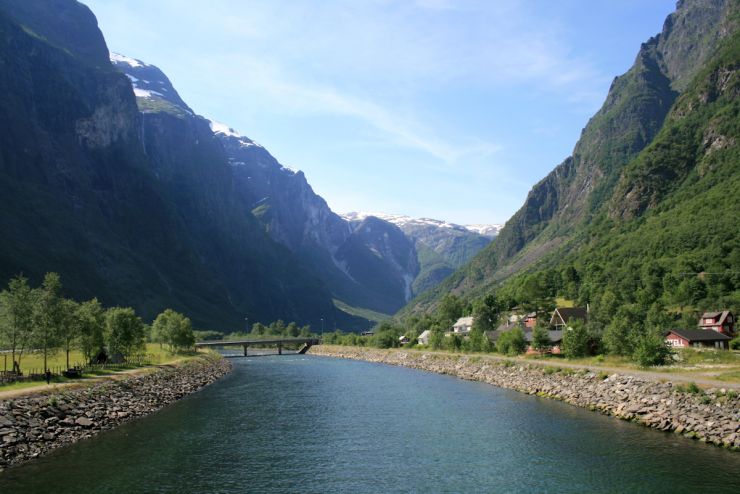Nærøydalen start ved Gudvangen - Foto Geir Johansen.jpg